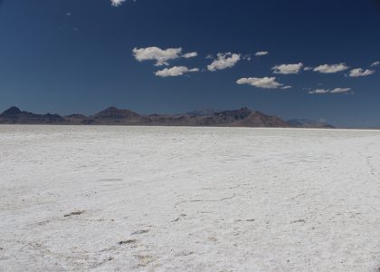 Salt Flat - Bonneville Salt
Flats, Utah